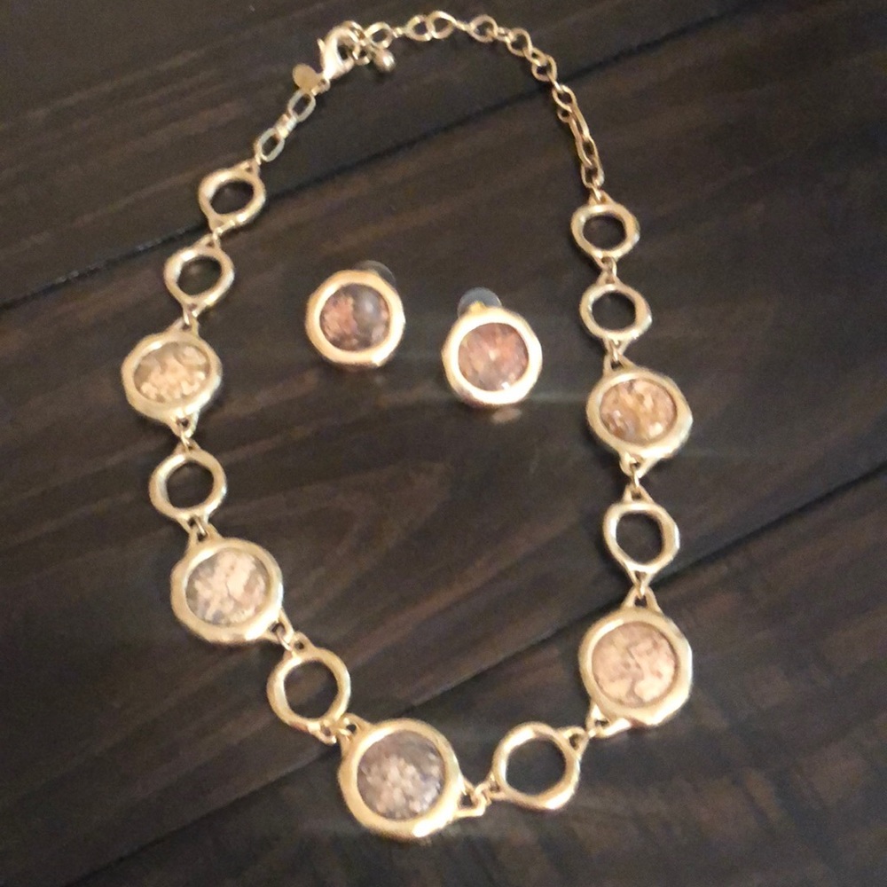 Chico’s necklace and bracelet